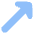 Arrow Diagonal Top Right icon - Free transparent PNG, SVG. No sign up needed.