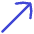 Arrow Diagonal Top Right icon - Free transparent PNG, SVG. No sign up needed.