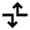 Arrow Dodge Alt Icon from Sharp Line - Material Pro Set