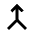 Arrow Merge Fill Icon from Sharp Fill - Material Pro Set