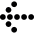Arrow Thick Dot Left Icon from Ultimate Bold Set