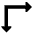 Arrow Top Left Corner icon - Free transparent PNG, SVG. No sign up needed.