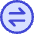 Arrow Transfer Horizontal Circle icon - Free transparent PNG, SVG. No sign up needed.