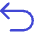Arrow Turn Backward icon - Free transparent PNG, SVG. No sign up needed.