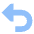 Arrow Turn Backward Large icon - Free transparent PNG, SVG. No sign up needed.
