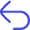 Arrow Turn Backward Large icon - Free transparent PNG, SVG. No sign up needed.