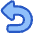 Arrow Turn Backward Large icon - Free transparent PNG, SVG. No sign up needed.