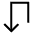 Arrow Turn Down icon - Free transparent PNG, SVG. No sign up needed.