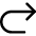 Arrow Turn Forward icon - Free transparent PNG, SVG. No sign up needed.