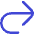 Arrow Turn Forward Large icon - Free transparent PNG, SVG. No sign up needed.