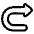 Arrow Turn Forward icon - Free transparent PNG, SVG. No sign up needed.