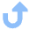 Arrow Turn Up Large icon - Free transparent PNG, SVG. No sign up needed.