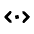Chevron Horizontal Scroll Icon from Rounded Line - Material Pro Set