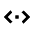 Chevron Horizontal Scroll Fill Icon from Sharp Fill - Material Pro Set