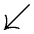 Down Left Arrow Icon from Guidance – Free Set