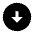 Triangle Arrow Down Circle Fill Icon from Sharp Fill - Material Pro Set