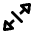 Triangle Arrow Expand Pan Icon from Rounded Line - Material Pro Set