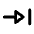 Triangle Arrow Last Icon from Rounded Line - Material Pro Set