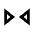Triangle Arrow Less Horizontal Icon from Sharp Line - Material Pro Set