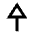 Triangle Arrow Up Icon from Sharp Line - Material Pro Set