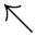 Up Left Arrow Icon from Guidance – Free Set