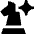 Ai Strategy Chess Icon from Sharp Solid Set