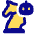 Ai Strategy Chess Icon from Plump Pop Set