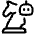 Ai Strategy Chess Icon from Plump Line Set