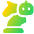 Ai Strategy Chess Icon from Plump Gradient Set