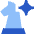 Ai Strategy Chess Icon from Sharp Flat Set