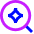 Ai Upscale Spark Icon from Sharp Neon - Free Set