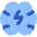 Brain Lightning Icon from Flex Flat Set