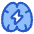 Brain Lightning Icon from Plump Duo Set