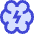 Brain Lightning Icon from Sharp Duo Set