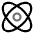 Atom Icon from Solar Line Duotone Set