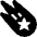 Comet Star Icon from Ultimate Bold Set