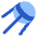Satellite Icon from Plump Flat Set