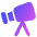 Telescope Icon from Plump Gradient Set