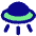 Ufo Icon from Plump Pop Set