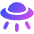 Ufo Icon from Plump Gradient Set