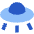 Ufo Icon from Sharp Flat Set
