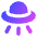 Ufo Icon from Core Gradient Set