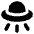 Ufo Icon from Core Solid Set