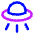 Ufo Icon from Core Neon Set