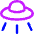 Ufo Icon from Flex Neon Set