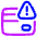 Credit Card Alert Icon from Plump Neon Set