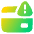 Credit Card Alert Icon from Plump Gradient Set