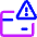 Credit Card Alert Icon from Core Neon Set