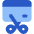 Credit Card Cut Icon from Core Flat Set