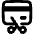 Credit Card Cut Icon from Plump Remix Set